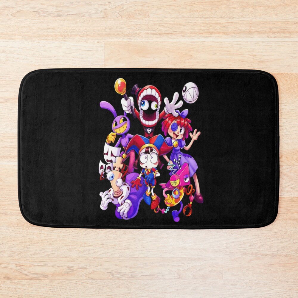 The Amazing Digital Circus Bath Mat