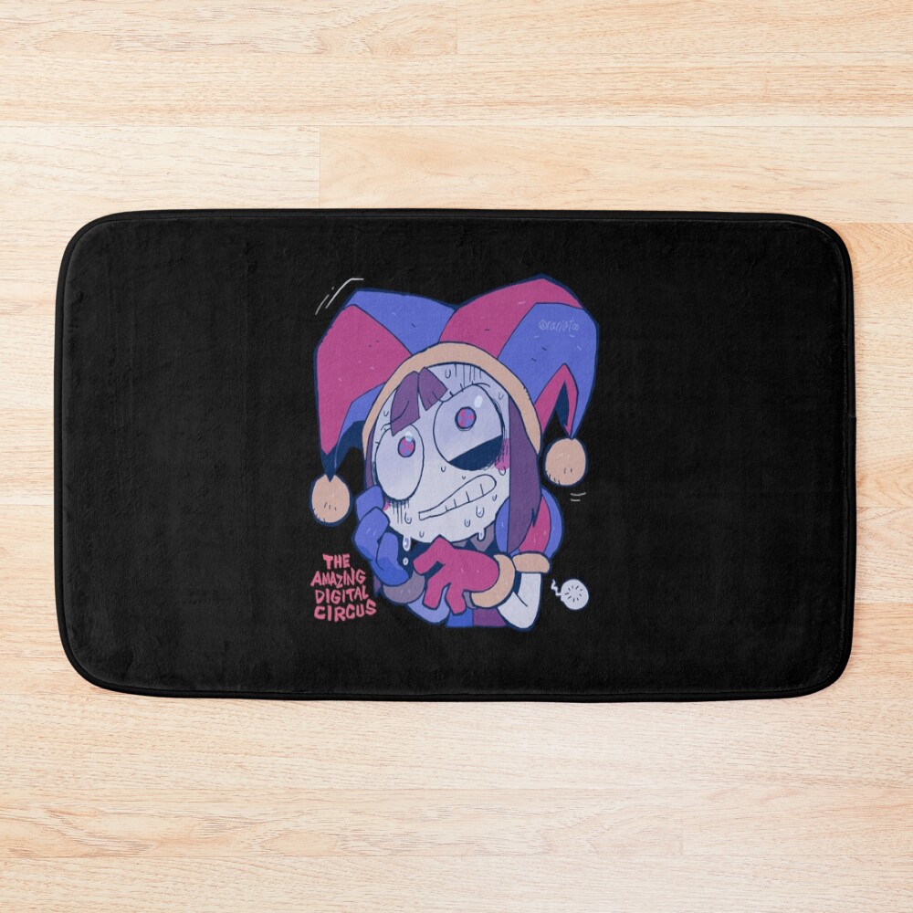 It Was A Really Crazy Cartoon Bath Mat