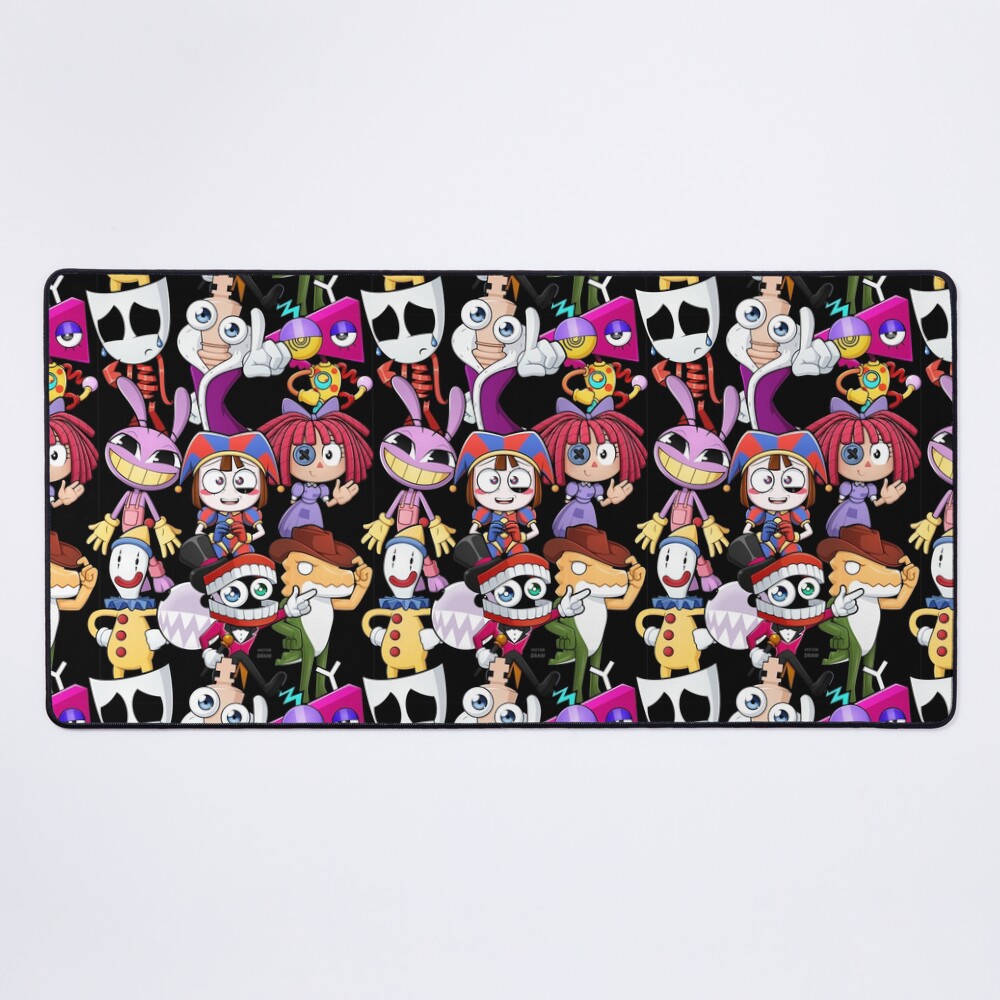 The Amazing Digital Circus Chibis Fanart Mouse Pad