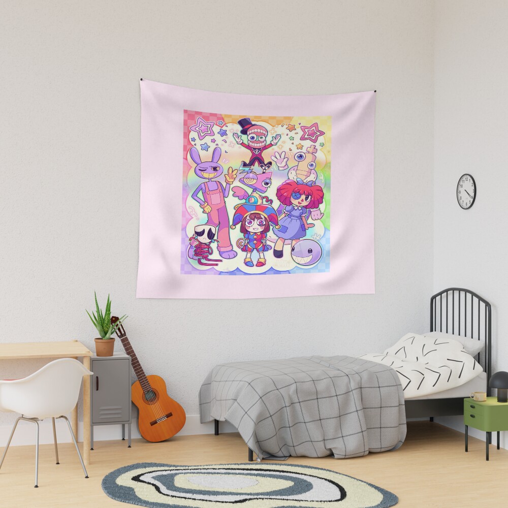 The Amazing Digital Circus Hot Design Tapestry