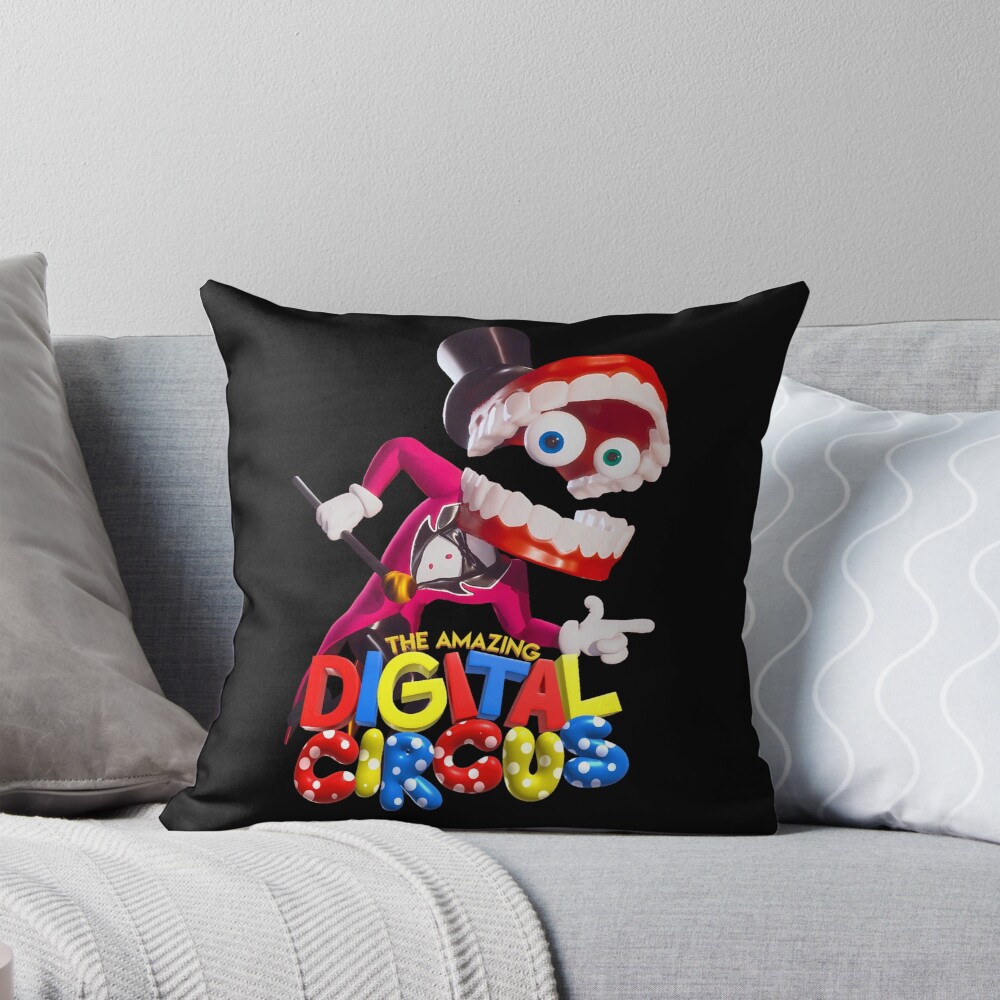 The Amazing Digital Circus Caine Classic Throw Pillow
