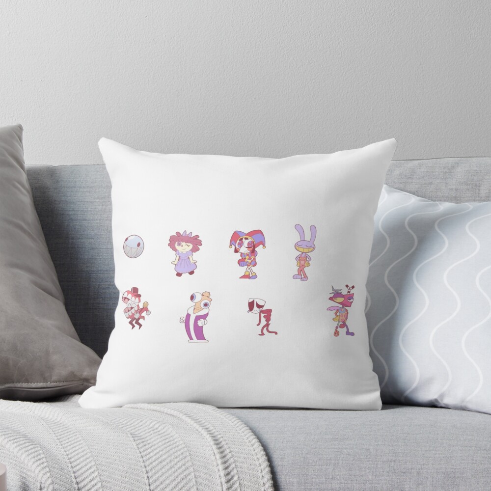 Tadc Lil Circus Throw Pillow