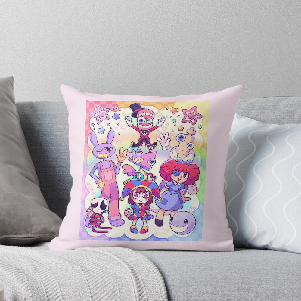 The Amazing Digital Circus Hot Design Throw Pillow