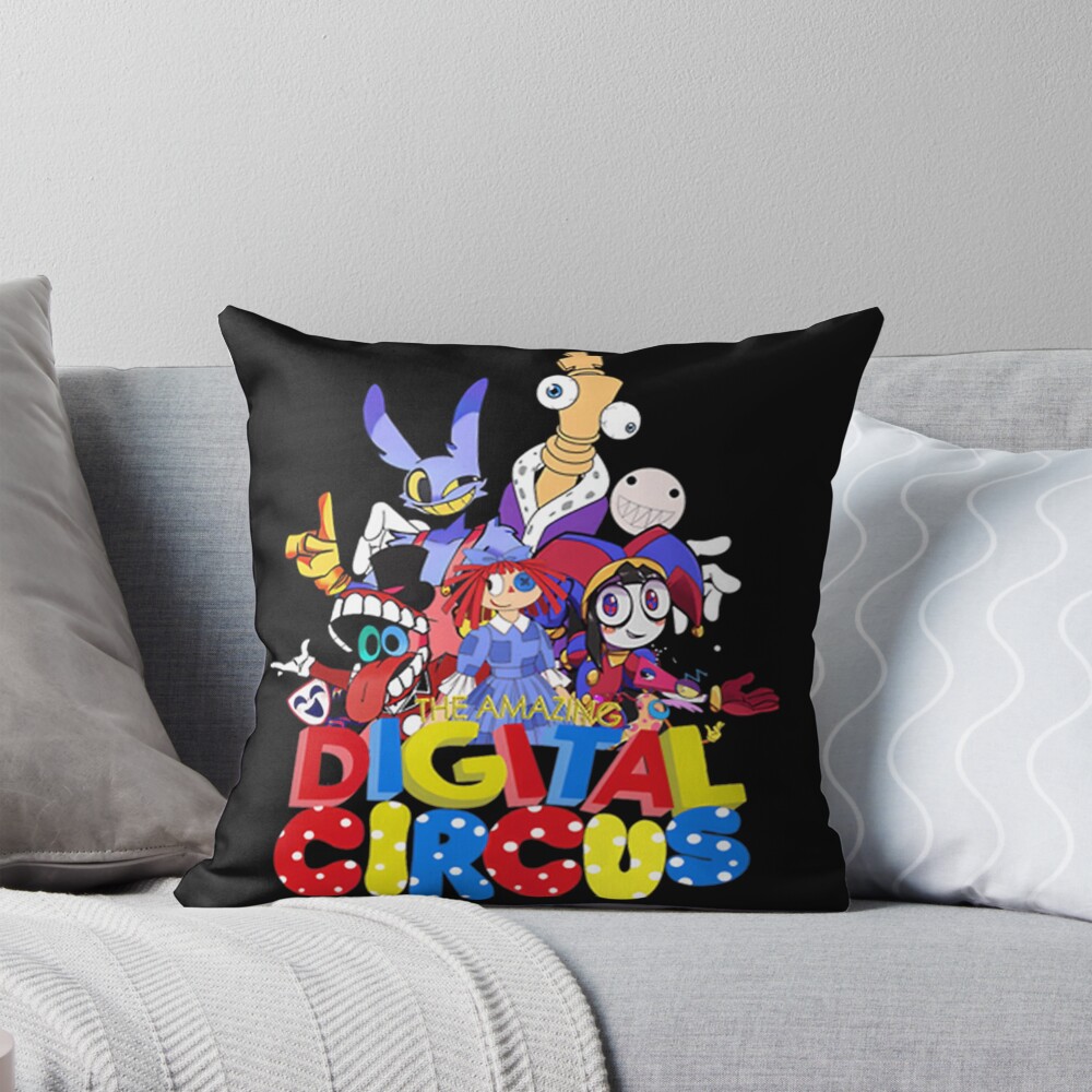 The Amazing Digital Circus Classic Throw Pillow