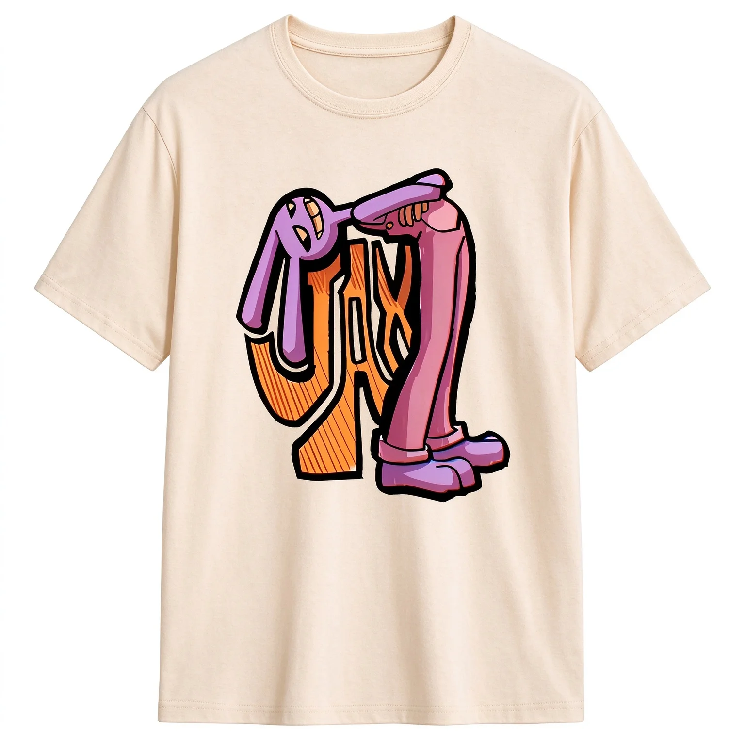 Digital Circus Jax Typography T-Shirt - Image 6
