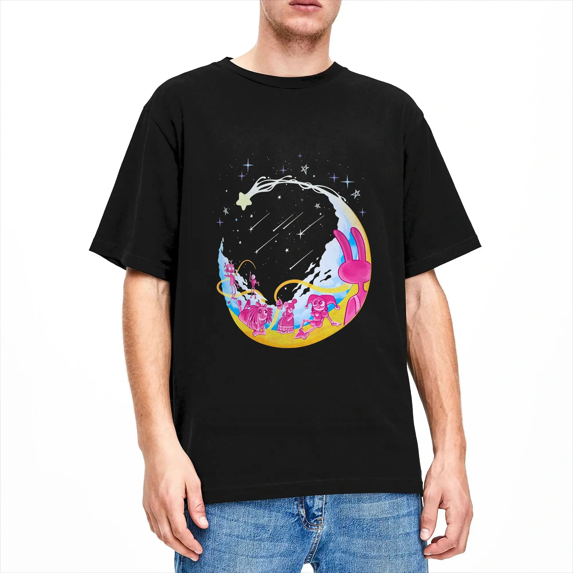The Amazing Digital Circus Stargazing Starry Night T-Shirt - Image 7