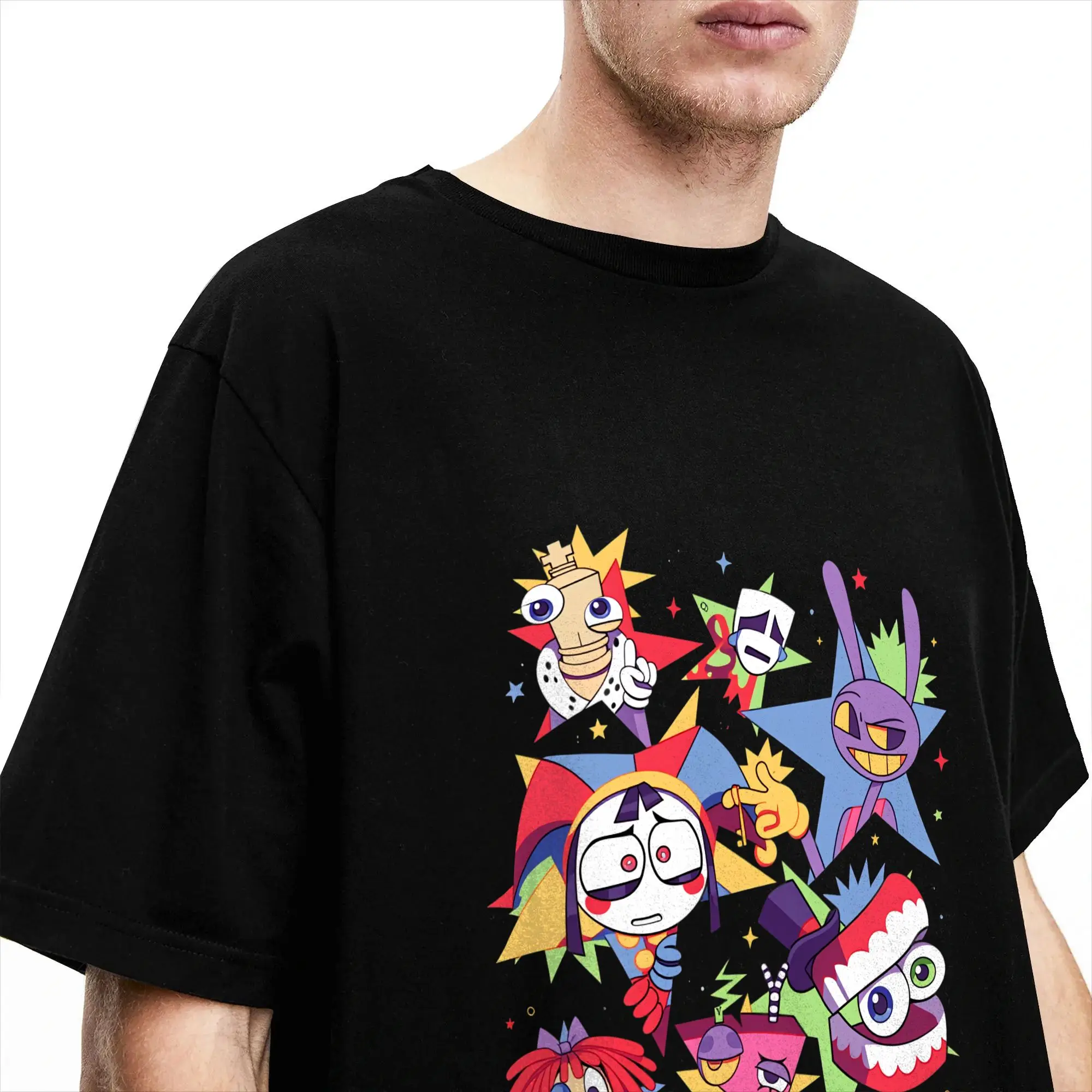 Digital Circus Colorful Star Cast T-Shirt - Image 7