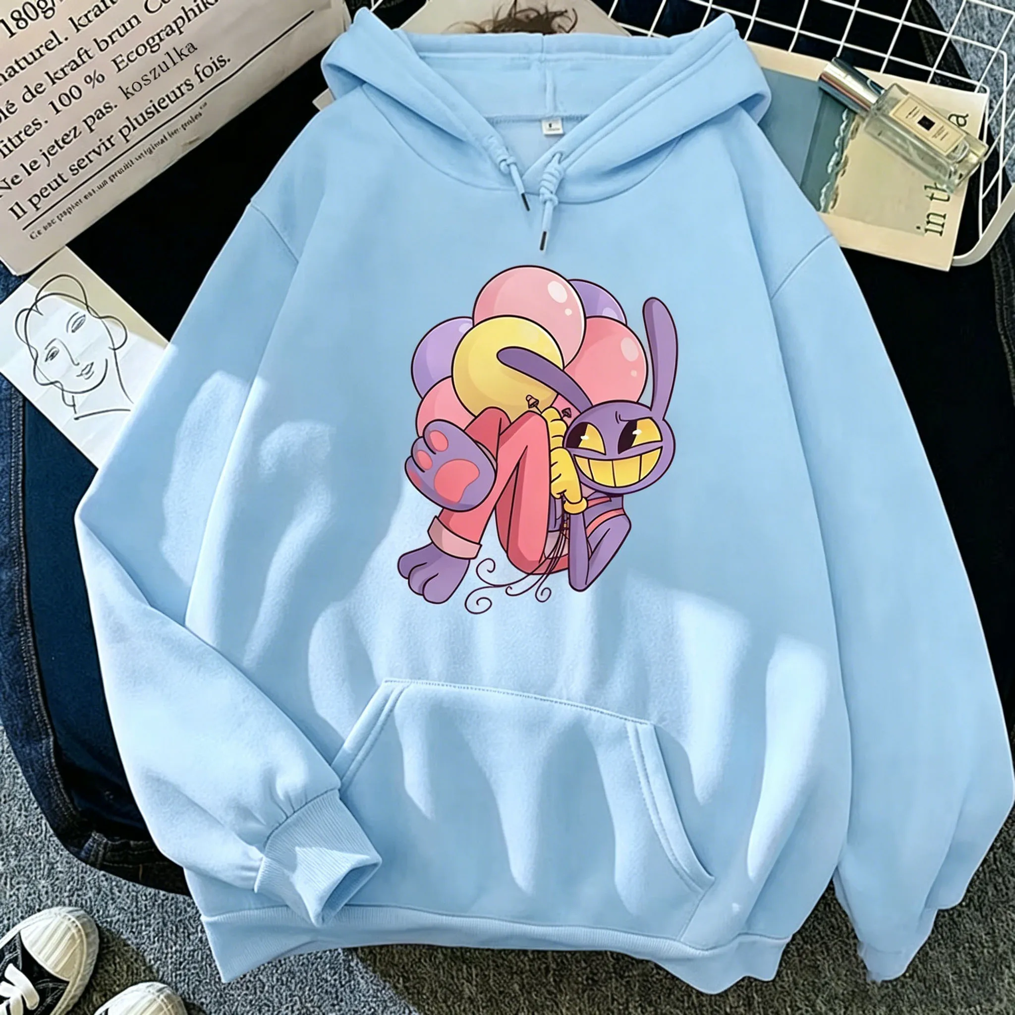 The Amazing Digital Circus Rabbit Balloon Graphic Hoodie - Image 4
