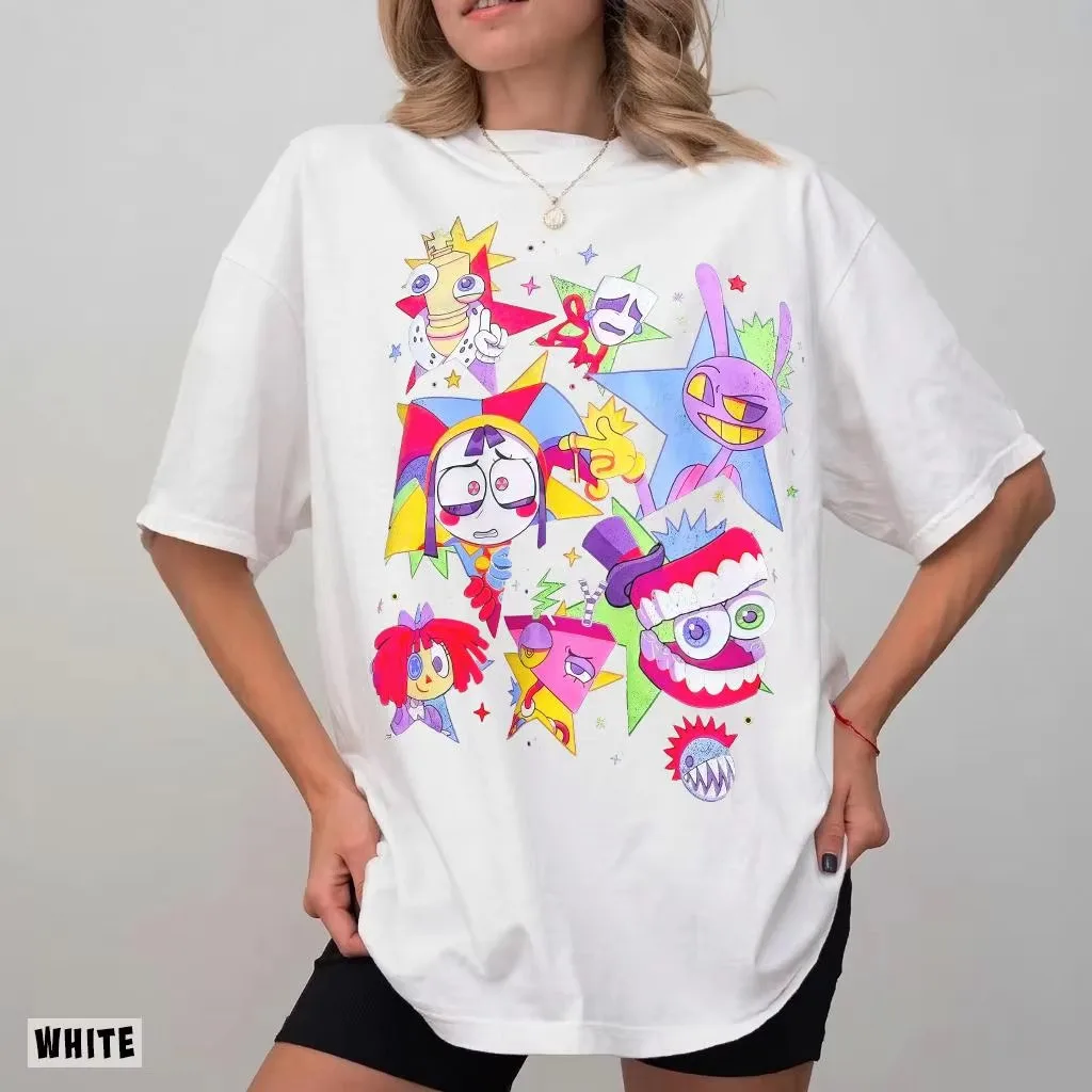 Digital Circus All Characters Graphic T-Shirt