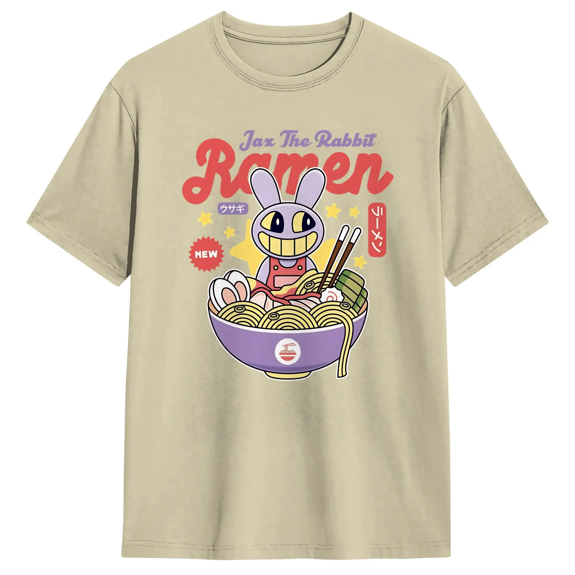 The Amazing Digital Circus Jax The Rabbit Ramen T-Shirt - Image 2