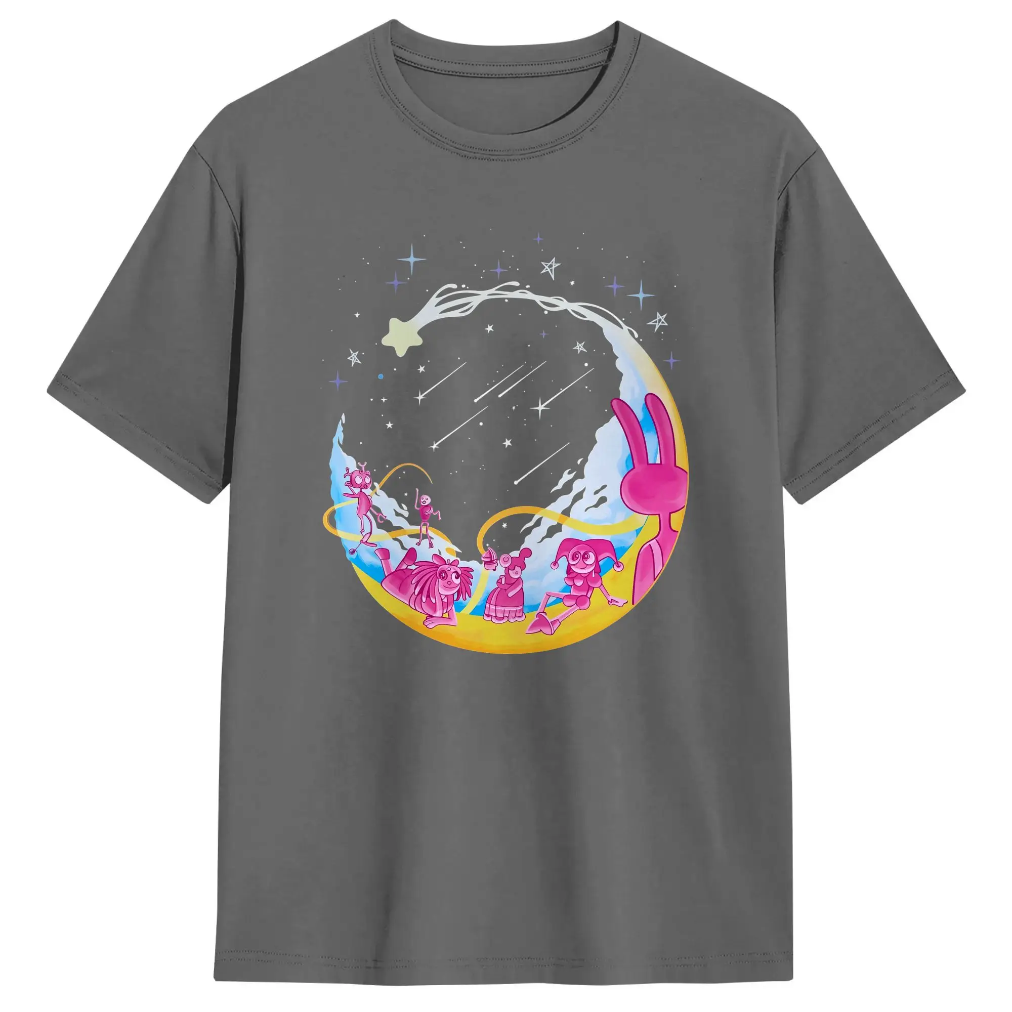 The Amazing Digital Circus Stargazing Starry Night T-Shirt - Image 5