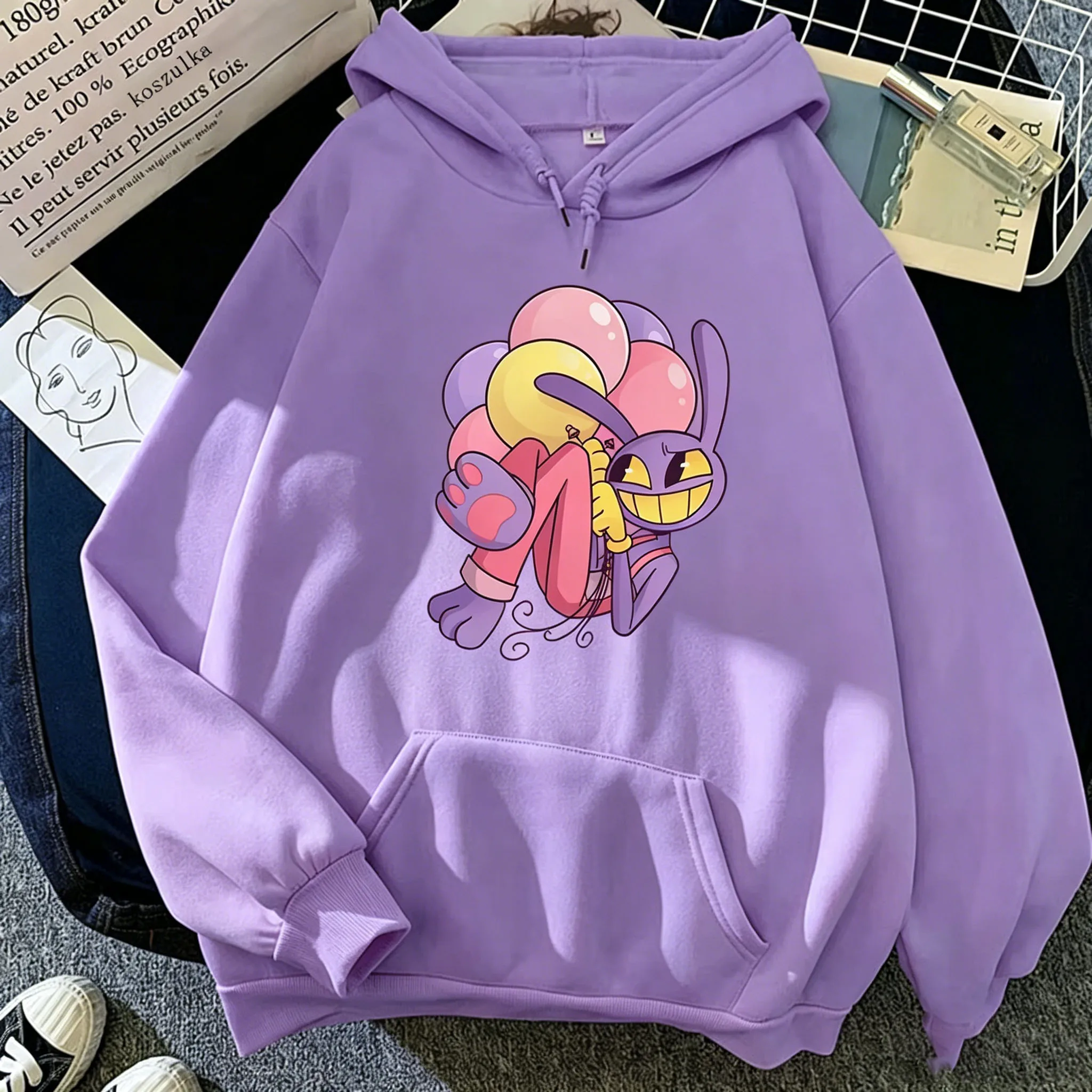 The Amazing Digital Circus Rabbit Balloon Graphic Hoodie - Image 3