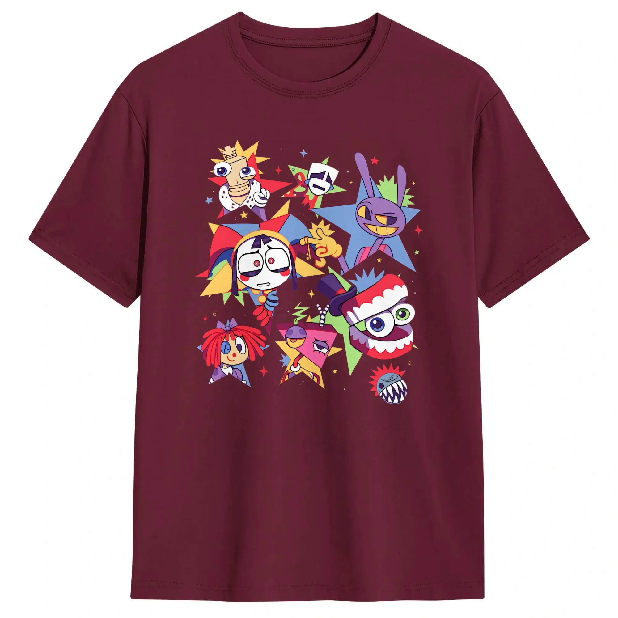 Digital Circus Colorful Star Cast T-Shirt - Image 5