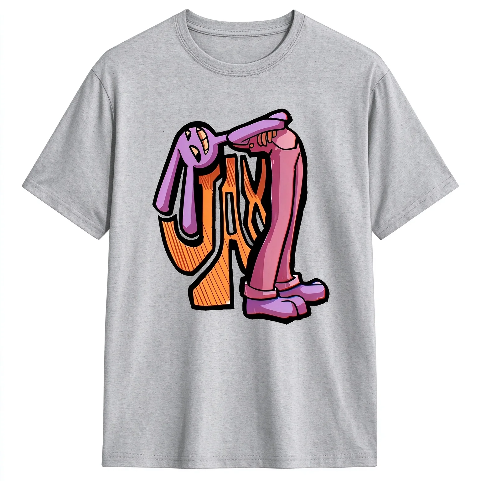 Digital Circus Jax Typography T-Shirt - Image 4