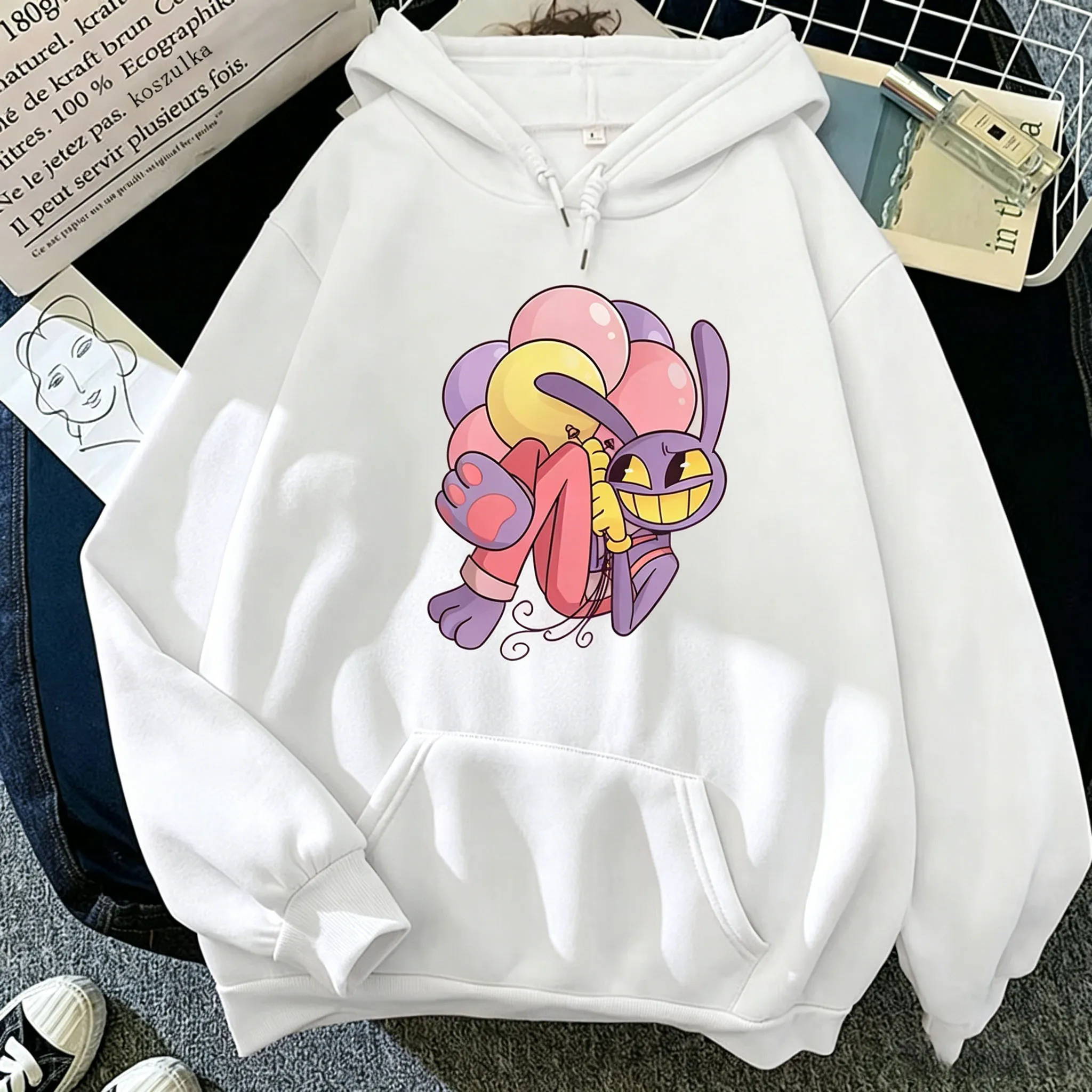 The Amazing Digital Circus Rabbit Balloon Graphic Hoodie - Image 2