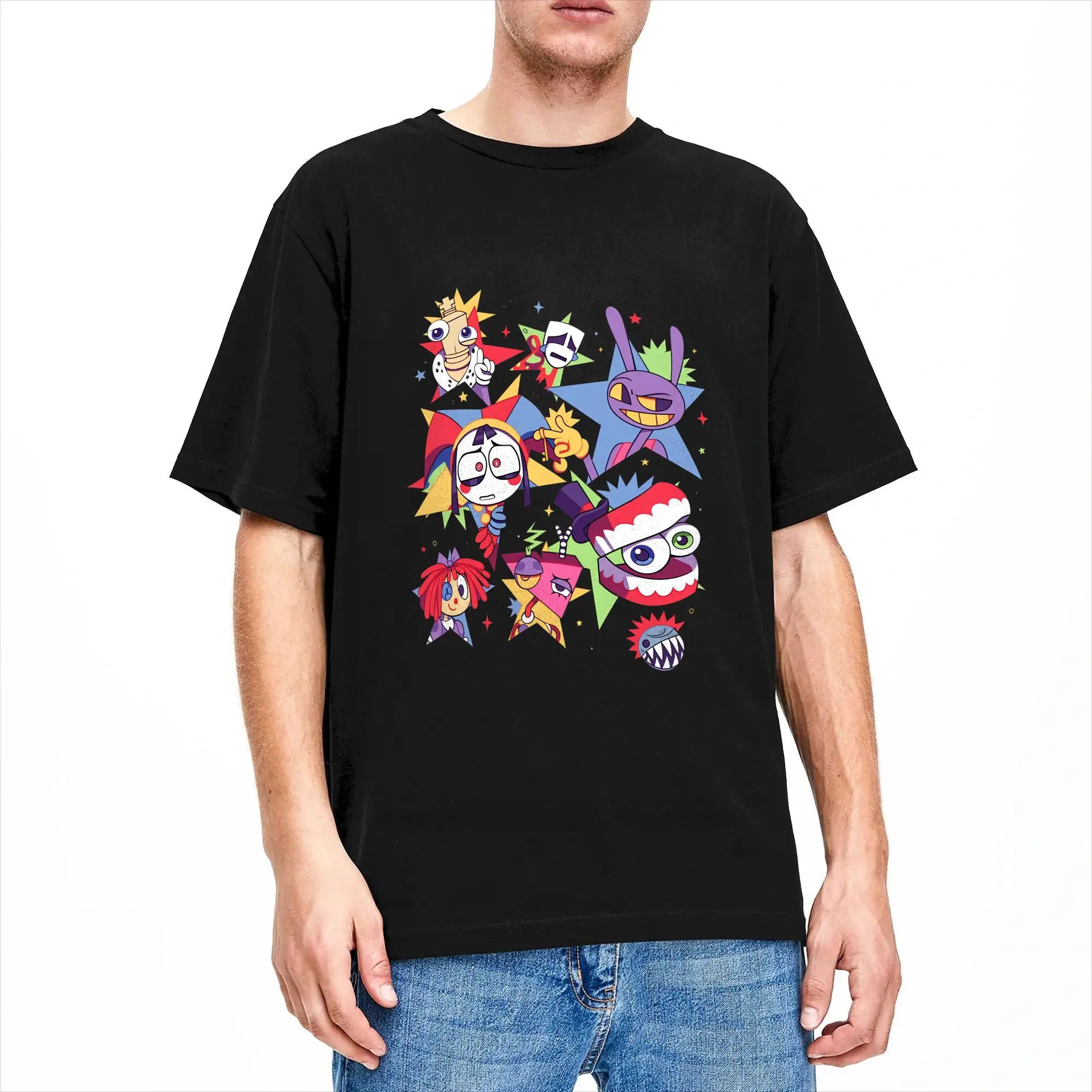 Digital Circus Colorful Star Cast T-Shirt - Image 6
