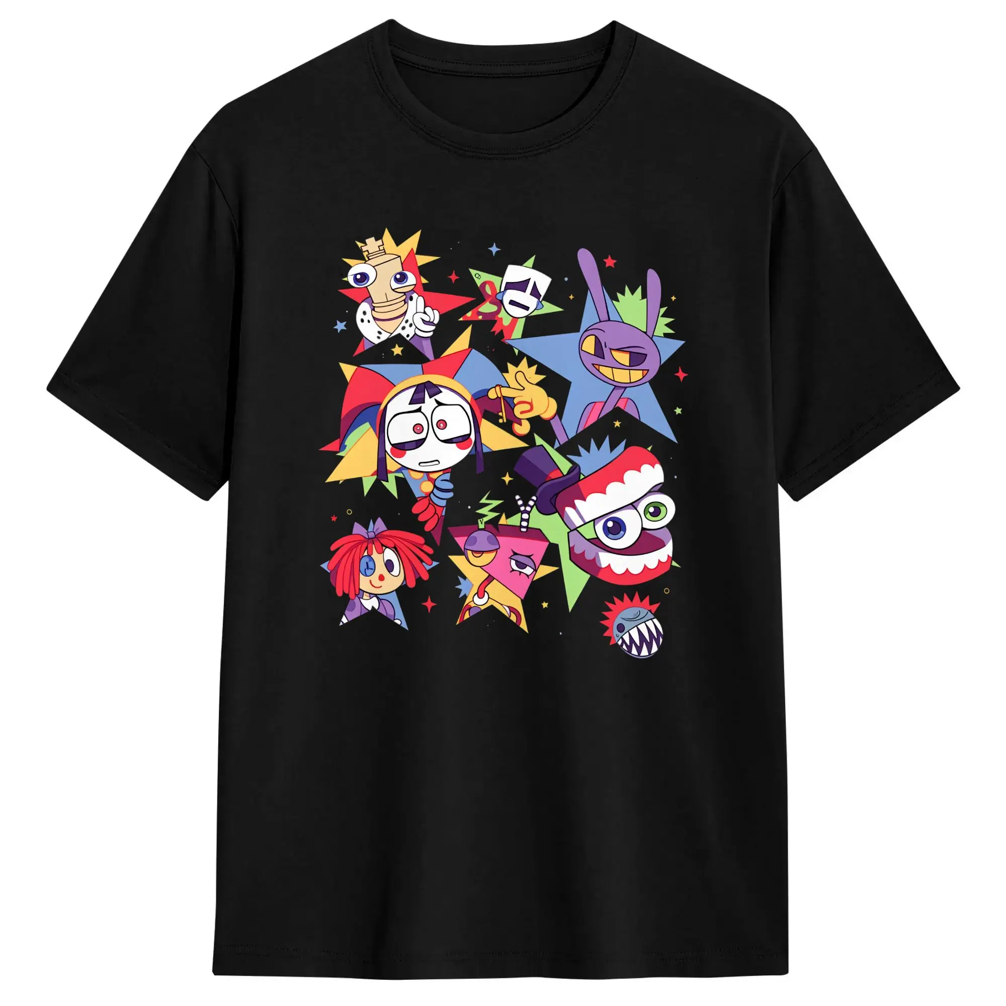 Digital Circus Colorful Star Cast T-Shirt