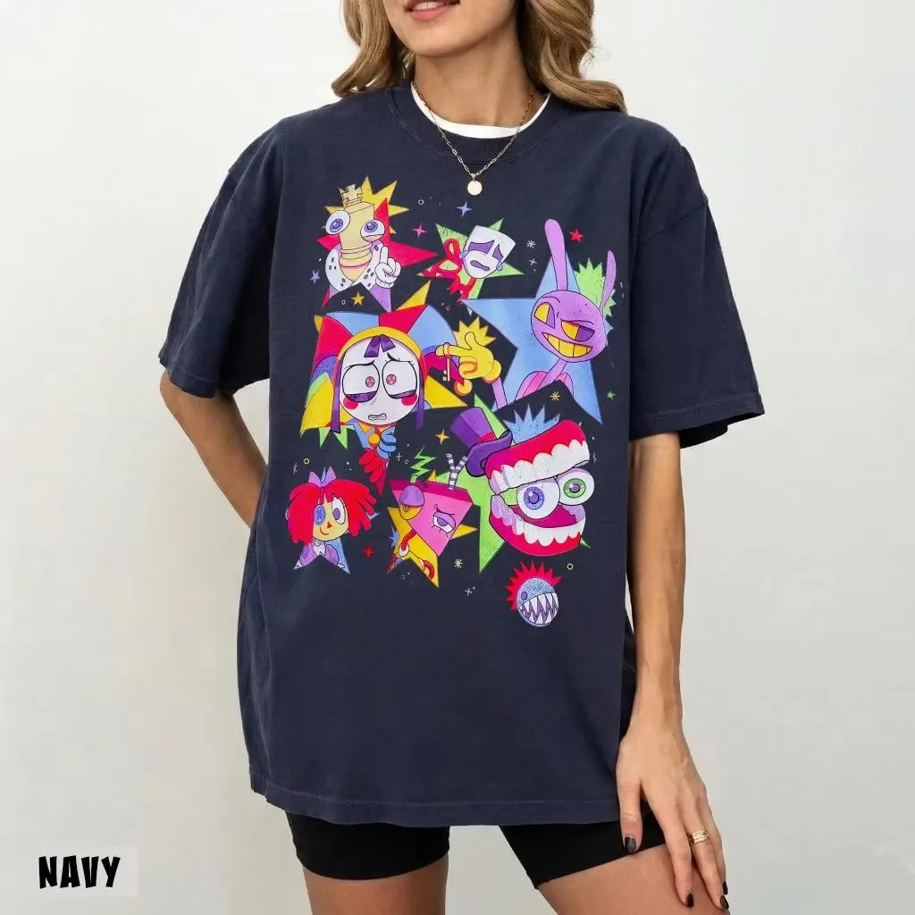 Digital Circus All Characters Graphic T-Shirt - Image 2
