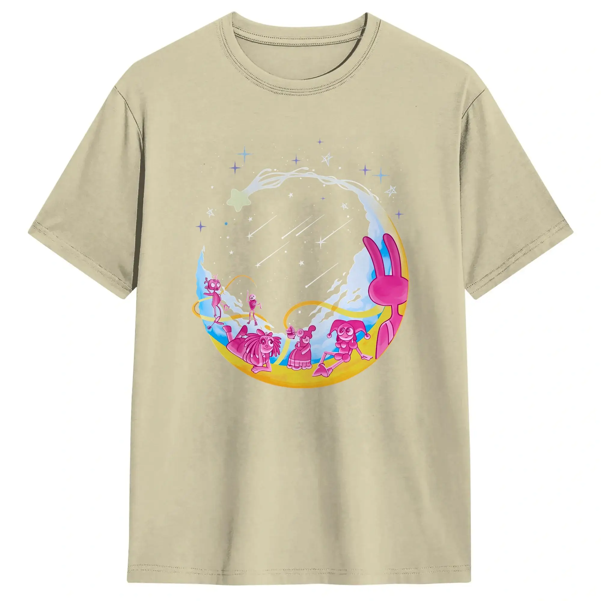 The Amazing Digital Circus Stargazing Starry Night T-Shirt - Image 3